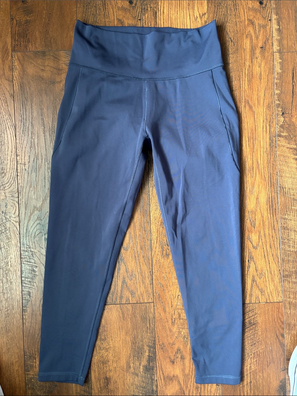 adidas Navy Performance High-Rise Leggings